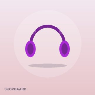 Compact Wireless Headphones by Skovgaard