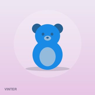 Vintage Plush Bear by Vinter