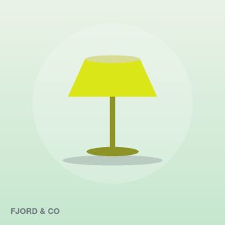 Handmade LED Desk Lamp by Fjord & Co