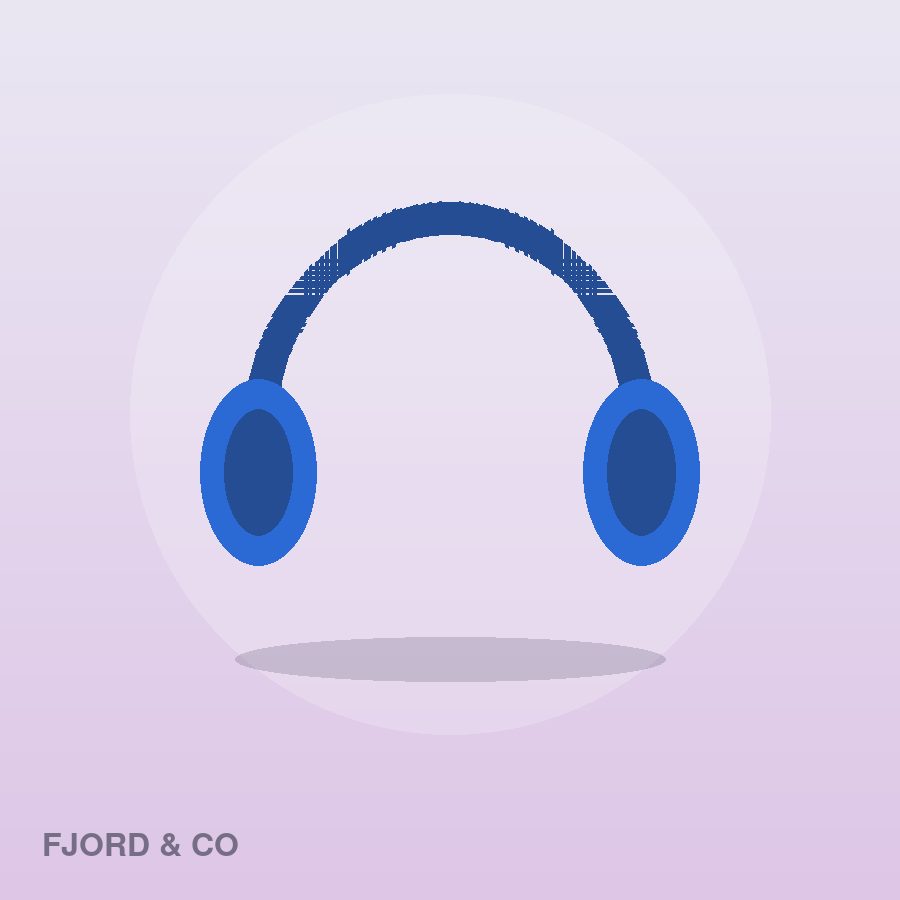 Premium Wireless Headphones by Fjord & Co
