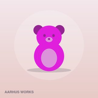 Signature Plush Bear by Aarhus Works