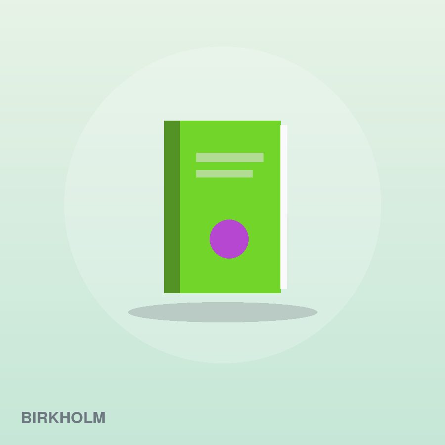Everyday Wall Calendar by Birkholm