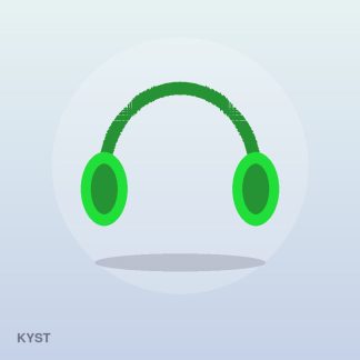 Vintage Wireless Headphones by Kyst