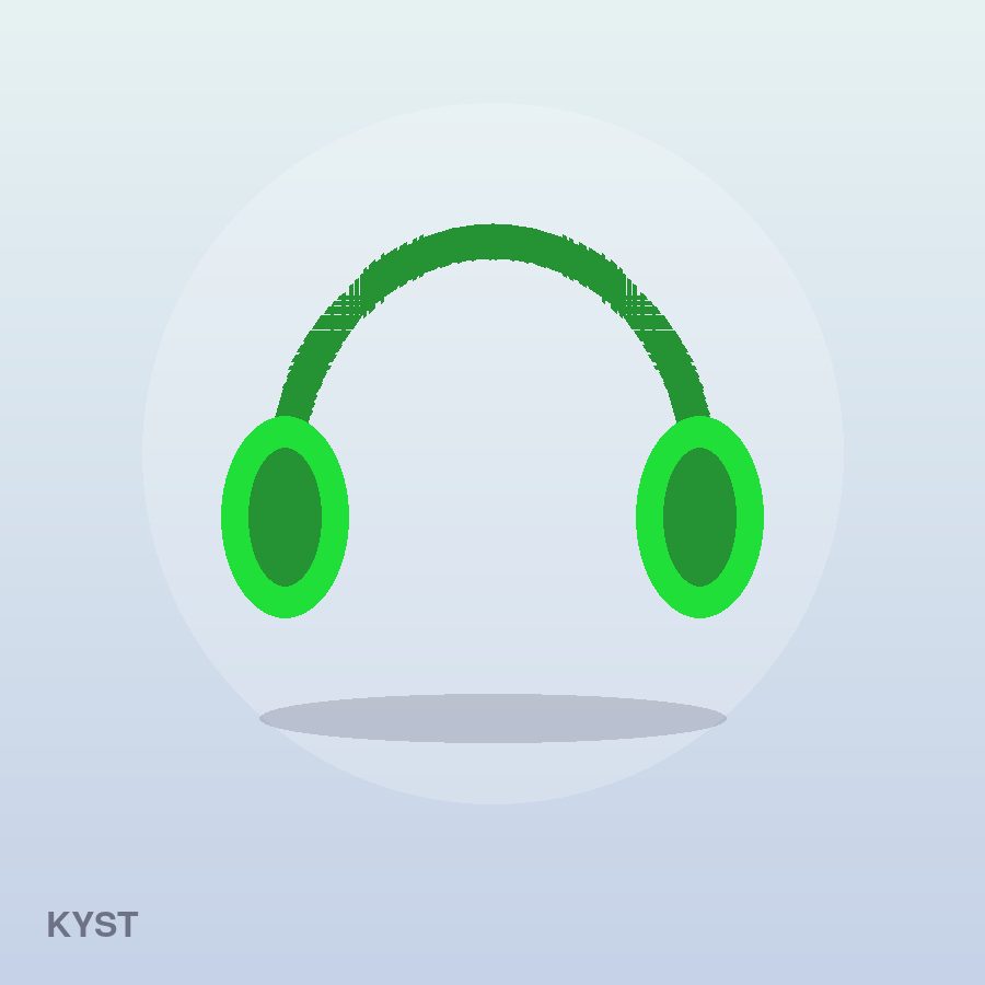 Vintage Wireless Headphones by Kyst