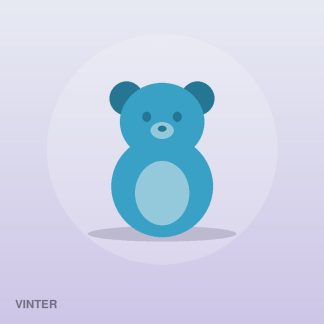 Classic Plush Bear by Vinter