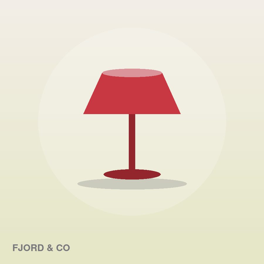 Vintage LED Desk Lamp by Fjord & Co