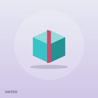 Vintage Keyboard by Vinter