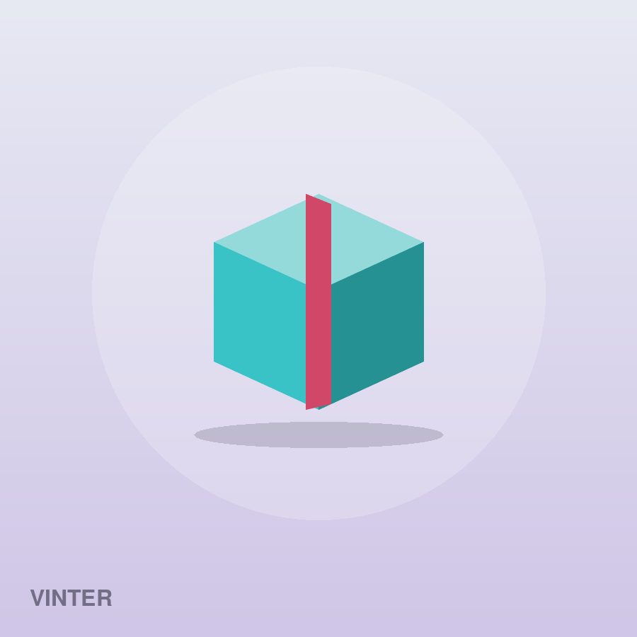 Vintage Keyboard by Vinter