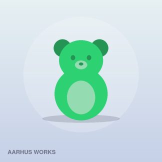 Everyday Plush Bear by Aarhus Works