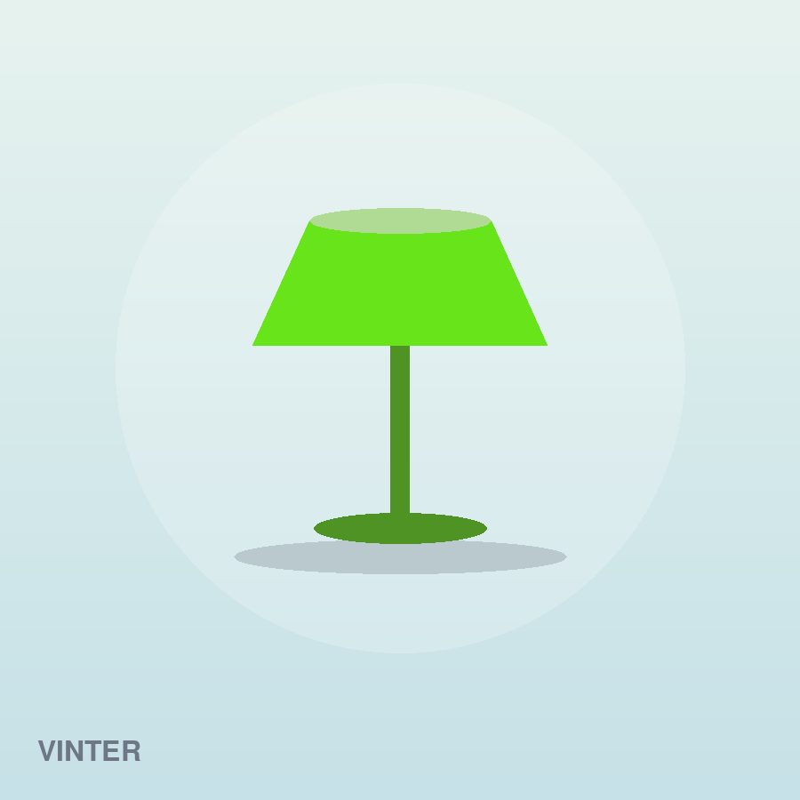 Nordic Tent Lantern by Vinter