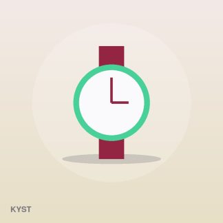 Eco Wall Clock by Kyst