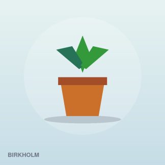 Compact Hanging Planter by Birkholm