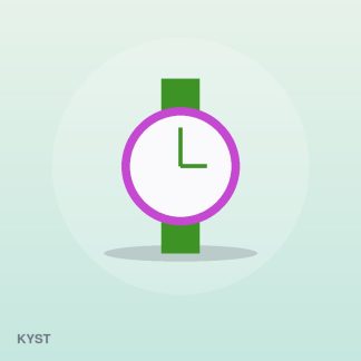 Nordic Wall Clock by Kyst
