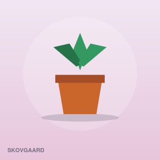 Handmade Plant Pot by Skovgaard