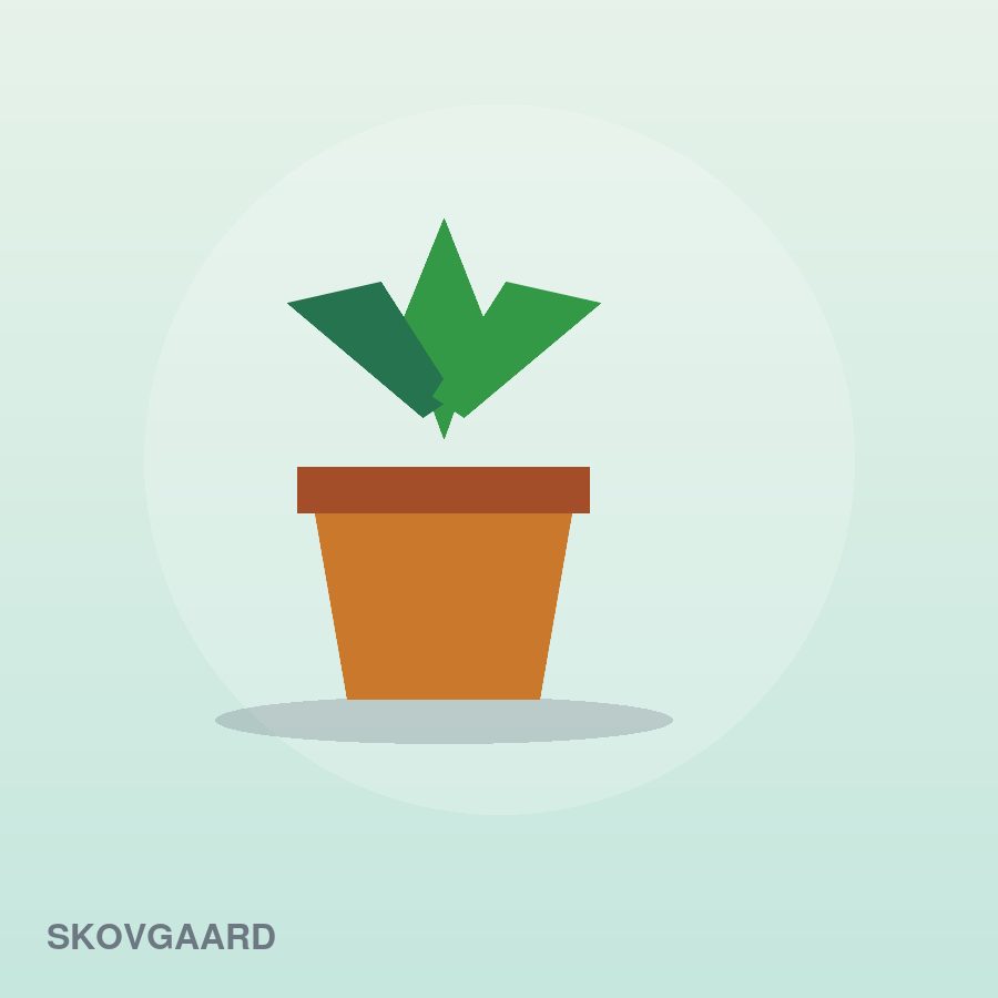 Handmade Plant Pot by Skovgaard (2)