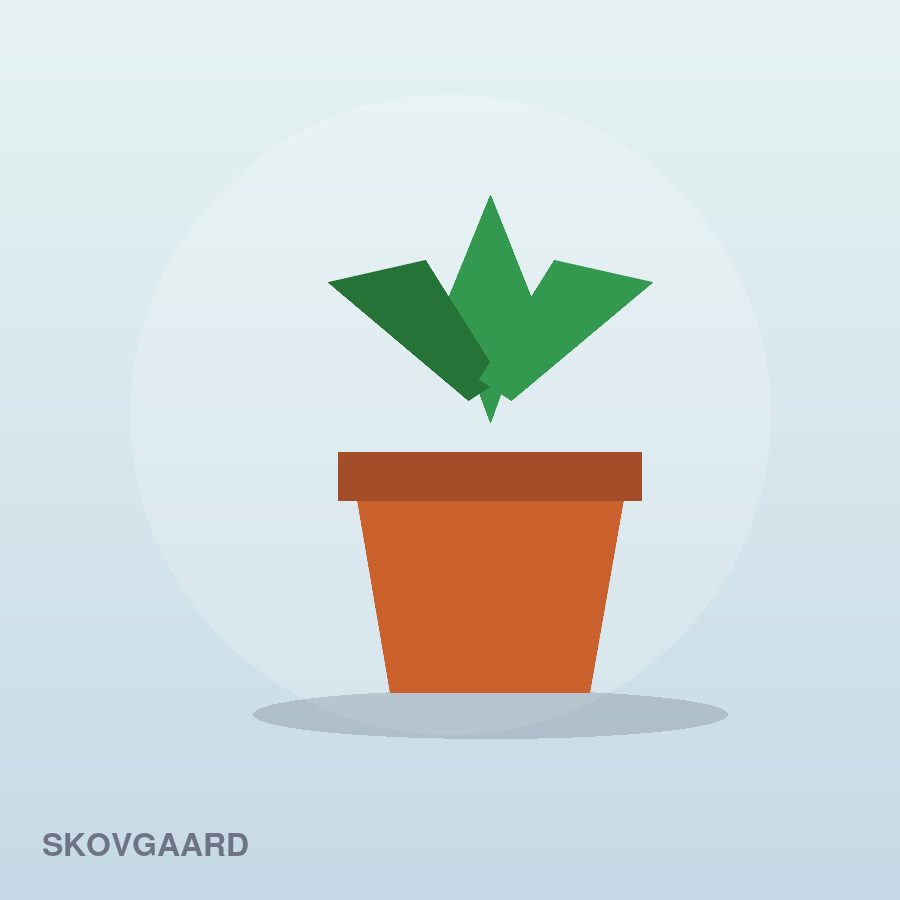 Handmade Plant Pot by Skovgaard (3)