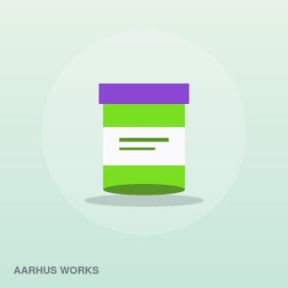 Vintage Storage Jar by Aarhus Works