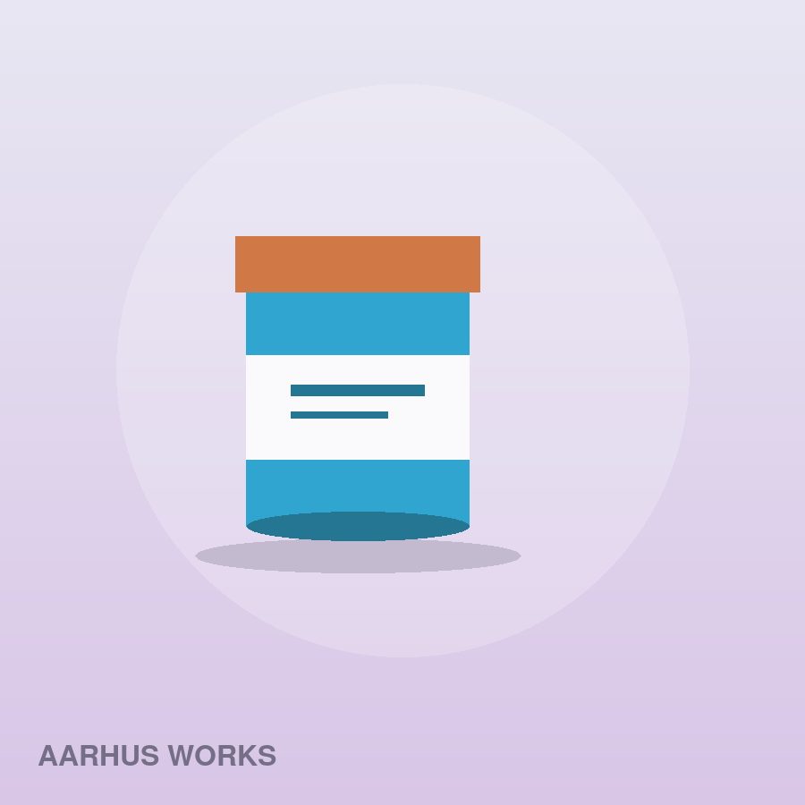 Vintage Storage Jar by Aarhus Works (2)