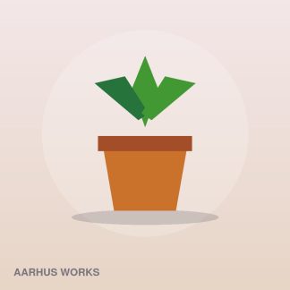 Eco Hanging Planter by Aarhus Works