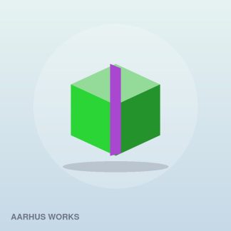 Signature Throw Pillow by Aarhus Works